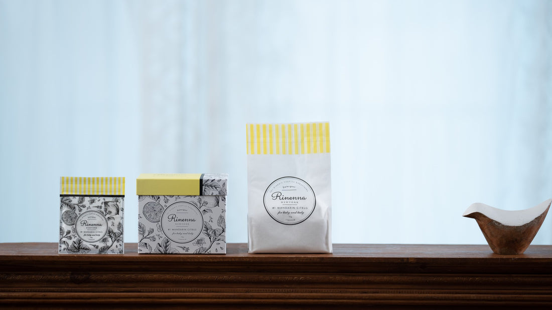 Rinenna#1 製品仕様変更のお知らせ ※緑の粒子が配合されます