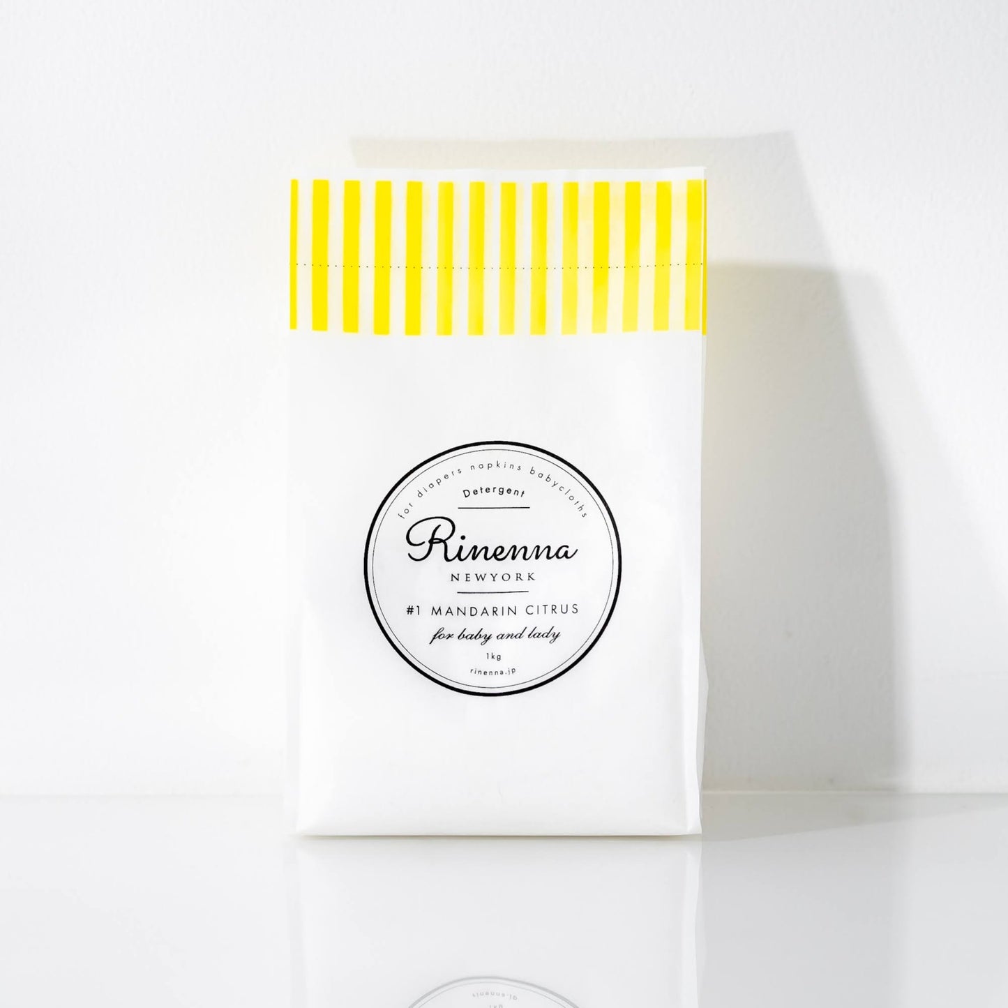 【通常購入】つけおきメインの洗濯用洗剤Rinenna#1 詰替1.0kg 1袋