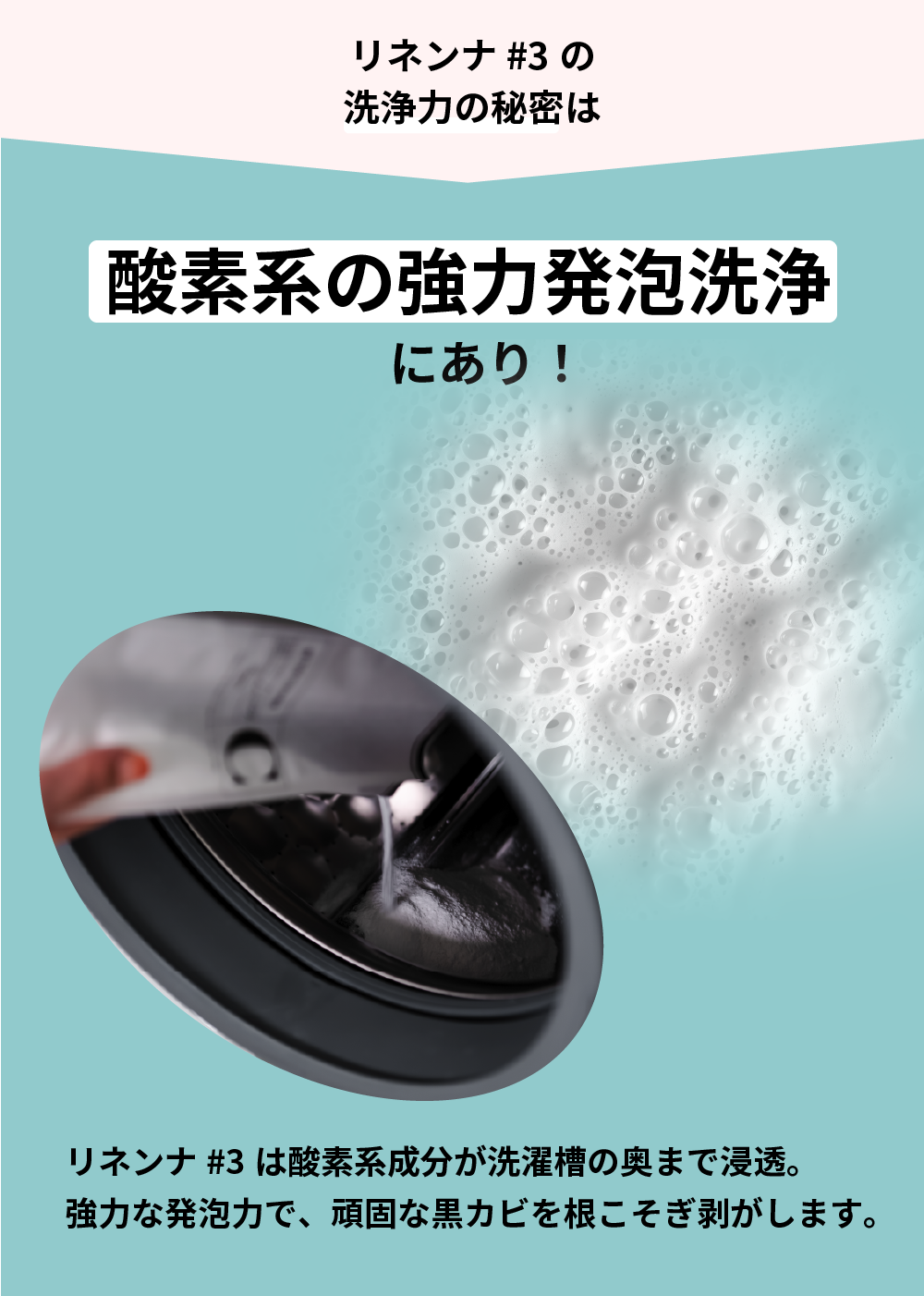 洗濯槽クリーナー Rinenna#3 TUB CLEANER