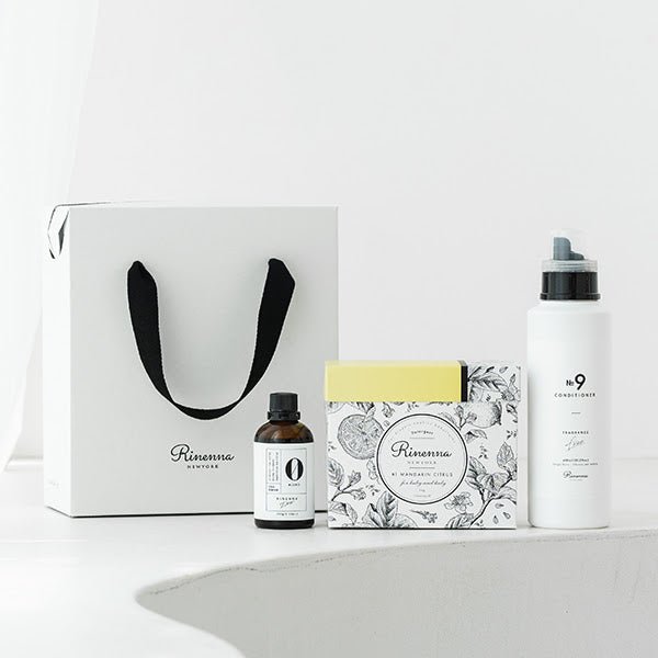 【ギフト】Rinenna No.9 FABRIC CONDITIONER + Rinenna#1 + RINENNA Pro #ZERO 100 ギフトセット