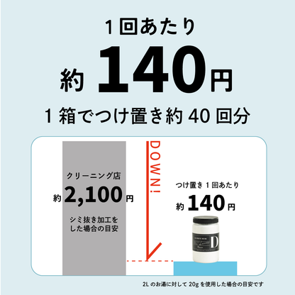 Rinenna #2 (リネンナ) つけおきメイン 洗濯用洗剤 800g