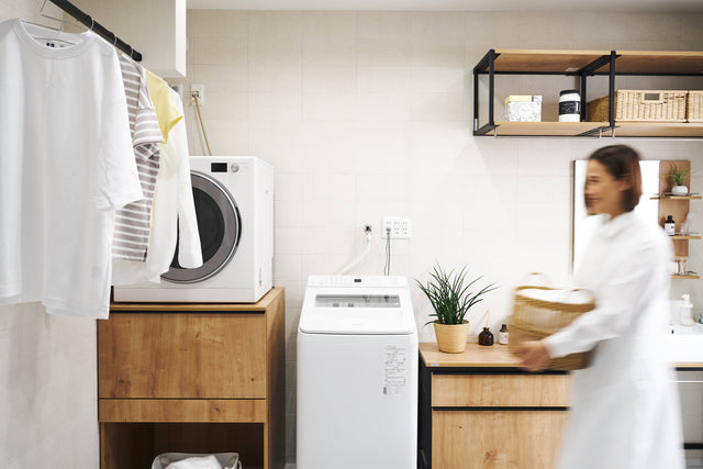 洗濯研究家として活動する平島利恵の写真