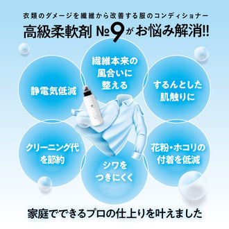 【e-gift専用】【住所を知らなくても贈れるギフト】 Rinenna No.9 FABRIC CONDITIONER + Rinenna#2 ギフトセット