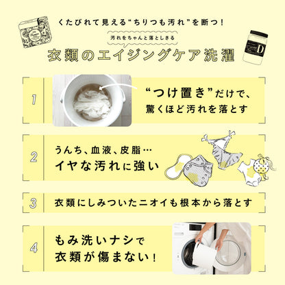 （テスト商品定期便・ご購入いただけません）Rinenna #2 (リネンナ) つけおきメイン 洗濯用洗剤 800g (Mikawayaテスト)