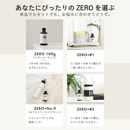 Stylish clothing detergent RINENNA Pro 0 #ZERO 100g