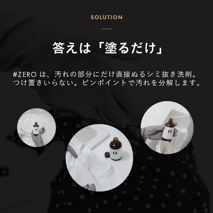 Stylish clothing detergent RINENNA Pro 0 #ZERO 100g