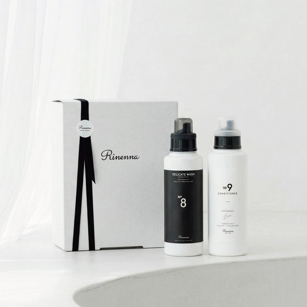 【ギフトセット】おしゃれ着洗剤Rinenna No.8と高級柔軟剤Rinenna No.9のSET ギフト商品
