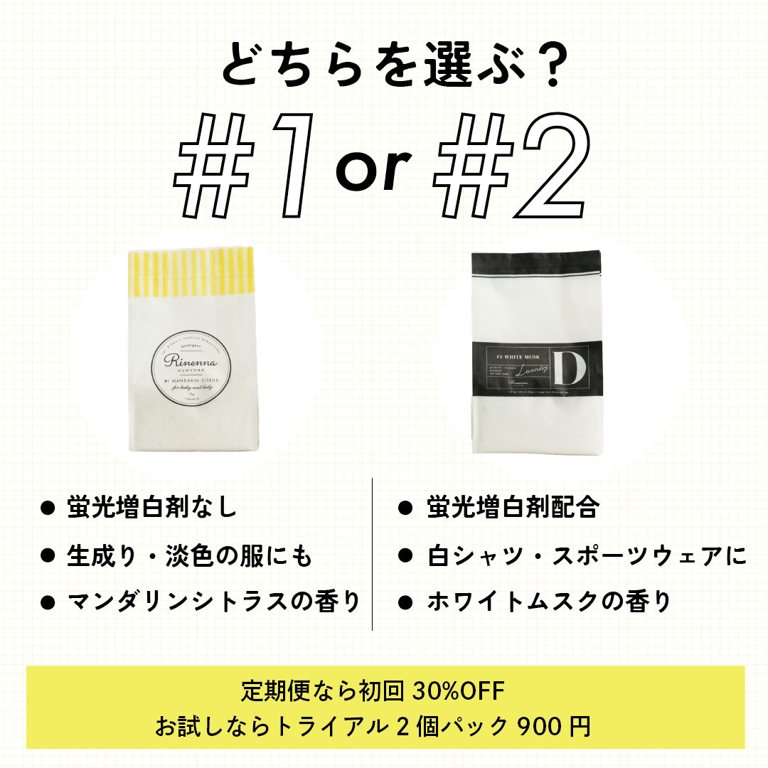 【通常購入】つけおきメインの洗濯用洗剤Rinenna#1 詰替1.0kg 1袋