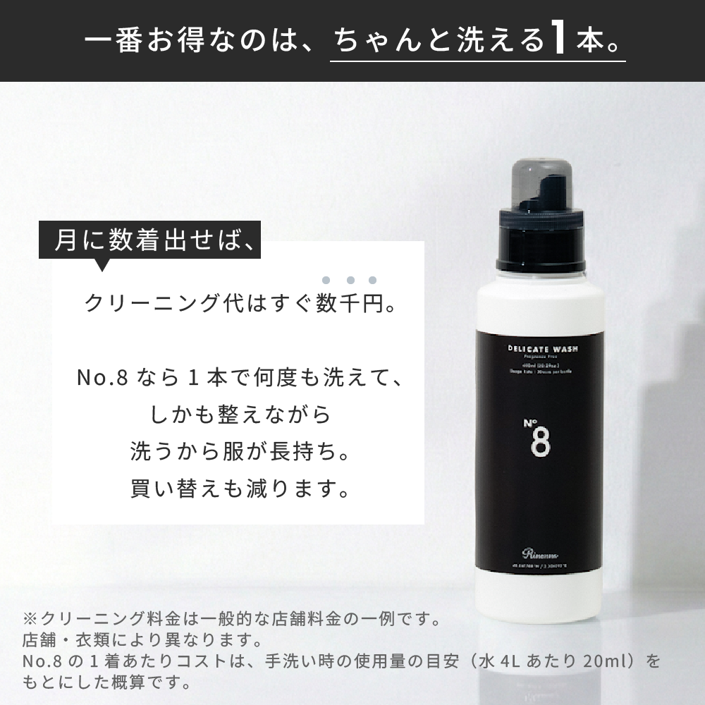 おしゃれ着洗剤 Rinenna No.8