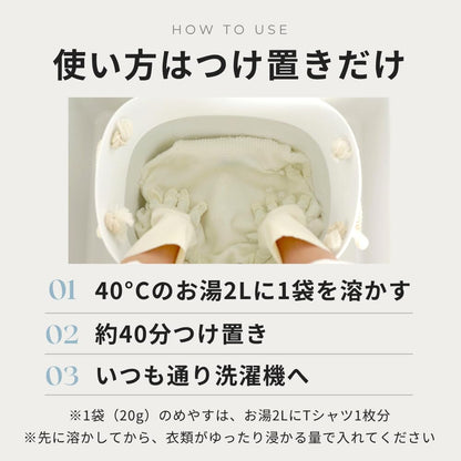 Rinenna #1 の使い方 つけ置き