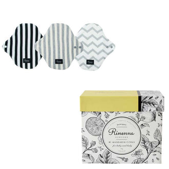 【同一サイズ おまとめ3枚セット】Rinennaのつけごこちのいい布ナプキン